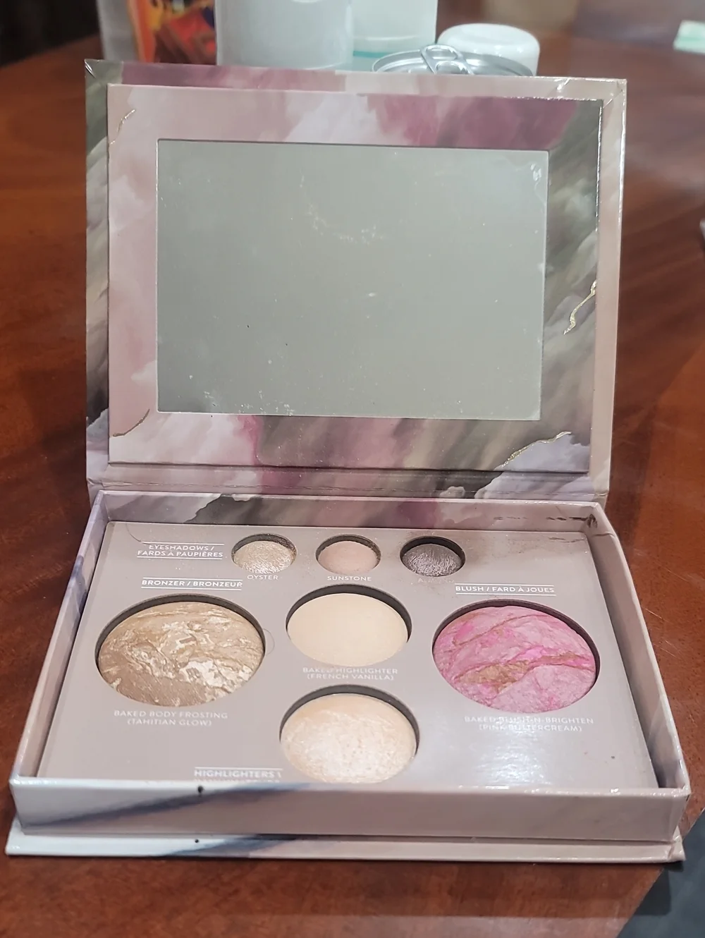 Radiant Glow Baked Highlighter & Blush Palette - Pink